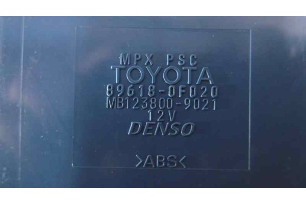 89618-0F020 MODULO ELECTRONICO TOYOTA COROLLA VERSO (R1) 2.2 D-4D Sol 2008 89618-0F020 157305 TOYOTA - 3
