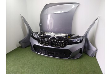 Parachoques delantero con guardabarros y tira LED para BMW G20 Lift LC
