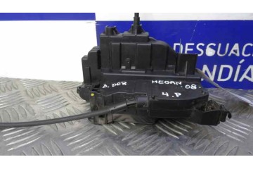 4 PIN CERRADURA PUERTA DELANTERA DERECHA RENAULT MEGANE III BERLINA 5P Expression 4 PIN 161653 RENAULT - 1