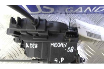 4 PIN CERRADURA PUERTA DELANTERA DERECHA RENAULT MEGANE III BERLINA 5P Expression 4 PIN 161653 RENAULT - 1