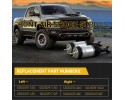 DODGE RAM 1500 DT 2019 24 SHOCK ABSORBER AIR SHOCK ABSORBERS BELLOWS SET Part manufacturer no brand