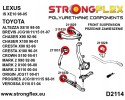 Front suspension kit Toyota Lexus IS I 98 05 XE10 Altezza 27MM Part manufacturer Strongflex