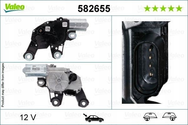 VALEO 582655 Wiper Motor for AUDI Q7 4MB A4 Allroad 8WH B9