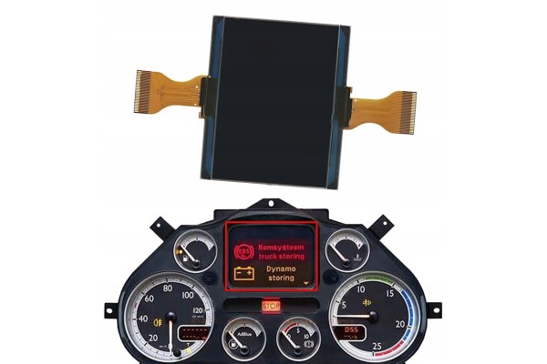 LCD DISPLAY COUNTER DAF LF CF XF 45 55 75 85 95 105 MD7 Plus MD9 TEMSA Catalog number of the part 5906752332169