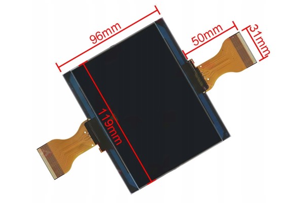 LCD DISPLAY COUNTER DAF LF CF XF 45 55 75 85 95 105 MD7 Plus MD9 TEMSA Car type buses trucks
