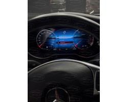 Counter Clocks Virtual LCD Mercedes C 2015 18 year