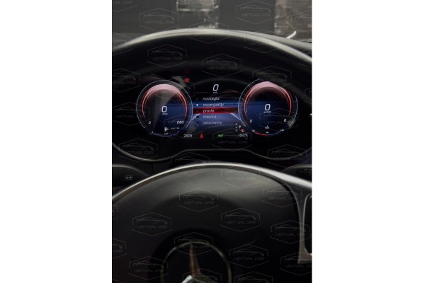 Counter Clocks Virtual LCD Mercedes C 2015 18 year Quality of parts according to GVO O original with manufacturer s logo OE