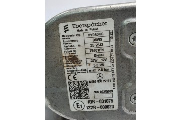 WEBASTO PARKING HEATER MERCEDES SPRINTER W906 A9068302201 Catalog number of the original A9068302201