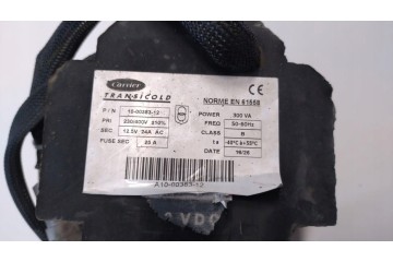 REFRIGERATION TRANSFORMER CARRIER XARIOS 10 00383 12 12V NO V1224 030 Catalog number of the part 10 00383 12