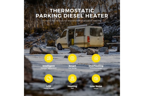 DIESEL HEATER 8KW 12 24V LCD WEBASTO OIL BLOWER Catalog number of the part A2013SL