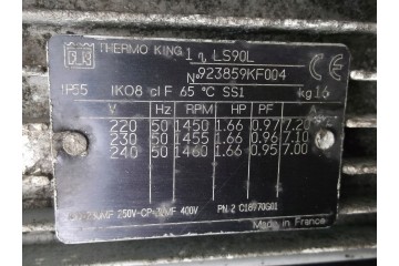 Unidad de refrigeración INGERSOLL-RAND Thermo