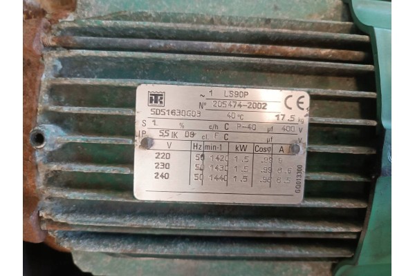AIR CONDITIONING COMPRESSOR ELECTRIC MOTOR THERMO KING LS90P GENERATOR Quality of parts according to GVO O original with manufac