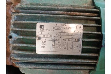 AIR CONDITIONING COMPRESSOR ELECTRIC MOTOR THERMO KING LS90P GENERATOR Quality of parts according to GVO O original with manufac