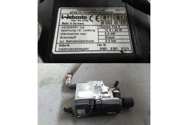 HYUNDAI H1 STARX H300 2007 14R WEBASTO PARKING HEATER 9006157B