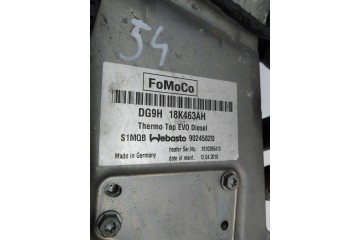 WEBASTO DG9H 18K463AH Ford Mondeo Mk5 2014 Catalog number of substitutes DG9H 18K463AH