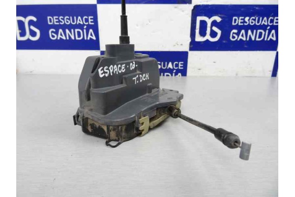 6 PIN CERRADURA PUERTA TRASERA DERECHA RENAULT ESPACE IV (JK0) Grand Espace Privilege 2003 6 PIN 165213 RENAULT - 1