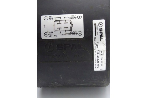 HEATER EVAPORATOR AIR CONDITIONING EBERSPACHER SPAL Catalog number of the original 017 A39 22