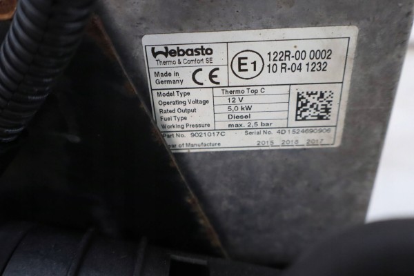 Calefactor estacionario Webasto para Volkswagen Transporter T5 Lift 2.
