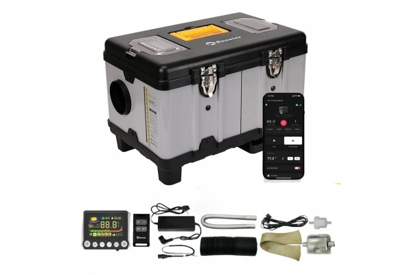 Heater Diesel 8KW 12V 24V 240V APP Bluetooth Foldable Quiet WEBASTO