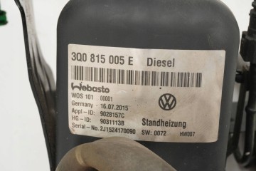 PARKING HEATER WEBASTO VW PASSAT B8 3Q0815005E 9031113B Catalog number of the original 9031113B