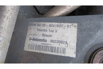 BMW 5 GT F07 Parking heater Webasto 9023092A WEBASTO Car type cargo vans passenger cars