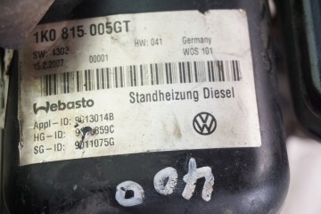 Calefactor estacionario Webasto VW Touran Caddy 1K0815005GT 9013859C