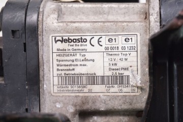Calefactor estacionario Webasto VW Touran Caddy 1K0815005GT 9013859C