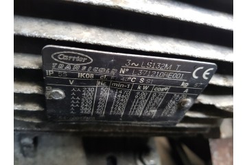 11kW CARRIER SUPRA 850 ELECTRIC MOTOR Catalog number of the part 54 60027 08