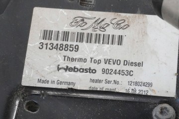 PARKING HEATER WEBASTO VOLVO XC60 V60 XC70 V70 31348859 9024454C Catalog number of substitutes 9024454C