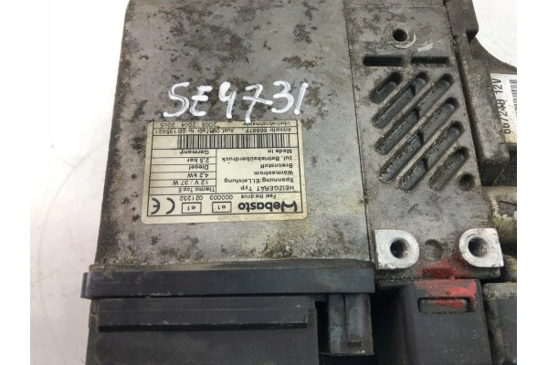 Webasto PEUGEOT 807 E 66724B 2007 Quality of parts according to GVO O original with manufacturer s logo OE
