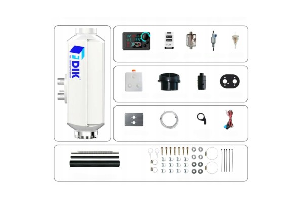 Calefactor estacionario Webasto de aceite con ventilador