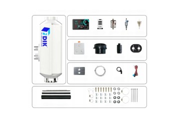 Calefactor estacionario Webasto de aceite con ventilador