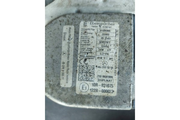 MERCEDES SPRINTER W906 LIFT PARKING HEATER WEBASTO A9068305800 Catalog number of the part A9068305800