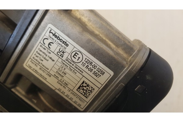 Webasto Thermo Top Evo Diesel BMW G60 G61 5A53116