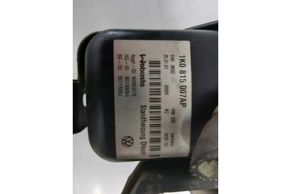 Calefactor de estacionamiento Volkswagen Caddy 2 Webasto 1K0815007AP