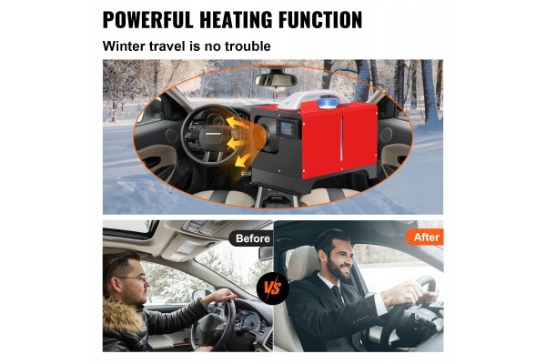 PARKING HEATER VEVOR 5KW DIESEL LCD HEATER Catalog number of the part NAGRZENICA