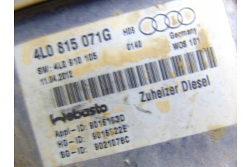 WEBASTO PARKING HEATER AUDI Q7 4L LIFT 4L0815071G Version European