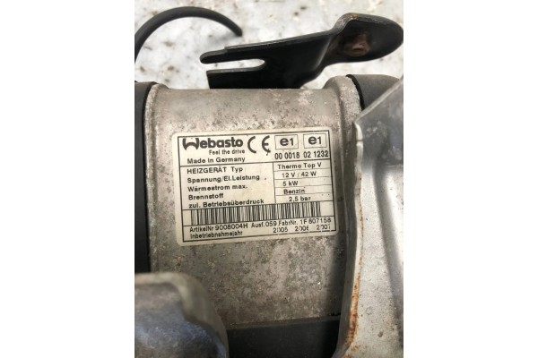 Calefactor estacionario Webasto VW Touran 1K0815005DP