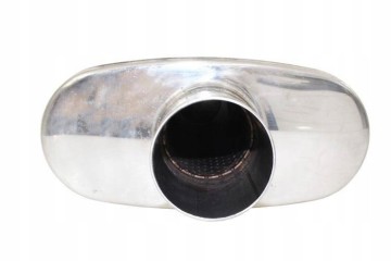 Chamber Center Silencer 63 5mm TurboWorks 304SS 355mm Part manufacturer Turboworks