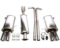 Sports exhaust system CATBACK 2x90 TA TECHNIX Volvo XC90 I 2 5T T6 D5 V8
