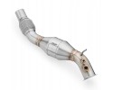 Downpipe BMW E60 E61 520d N47 SILENCER Part manufacturer RM Motors