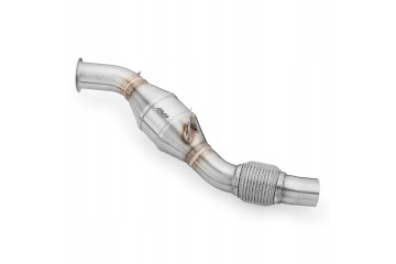Downpipe BMW E60 E61 520d N47 SILENCER Catalog number of the part 111105S
