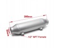 UNIVERSAL WATER INTERCOOLER 101x254mm INLET 63mm Packaging status original