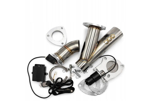 Electric Exhaust Throttle 2 5 63mm V band Remote Control and Switch