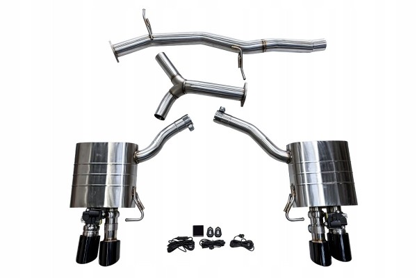 Active CatBack exhaust system Audi A5 2 0T 17 18 MG CB 084
