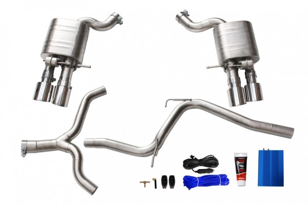 Active CatBack exhaust system Audi A5 2 0T 17 18 MG CB 084 Car type 4x4 SUV buses trucks cargo vans RVs passenger cars