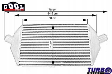 TurboWorks Intercooler MITSUBISHI LANCER EVOLUTION VII VII IX 2 0T Piping Version European