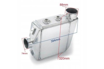 Water Intercooler 250x220x115 3 5 1x90st 1x0st TUNING SPORT Car type passenger cars