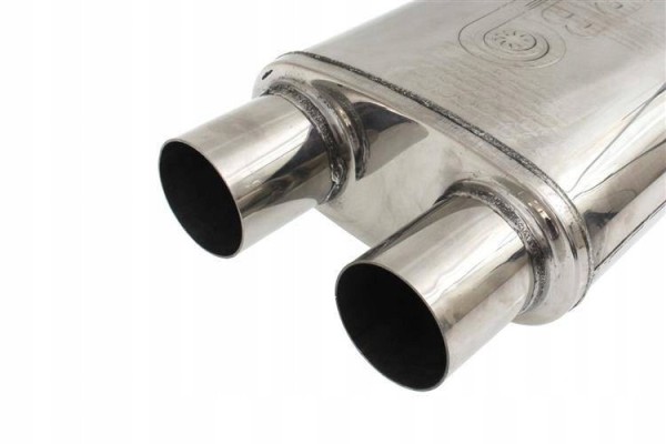 Rear Center Silencer 76mm TurboWorks LT 304SS 355mm TUNING SPORT Catalog number of the part TW TL 317