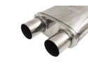 Rear Center Silencer 76mm TurboWorks LT 304SS 355mm TUNING SPORT Version European